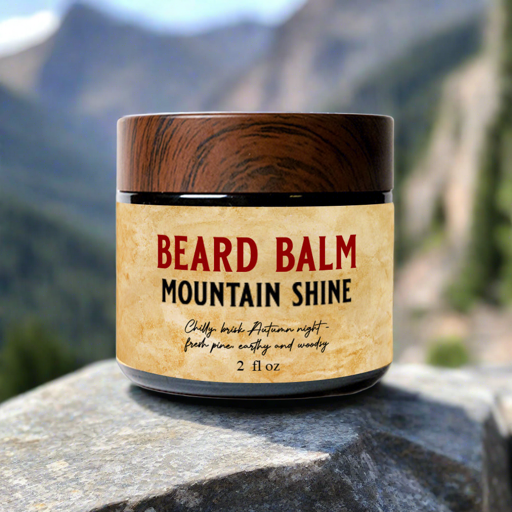 Learn About Our Mountain Shine Beard Balm